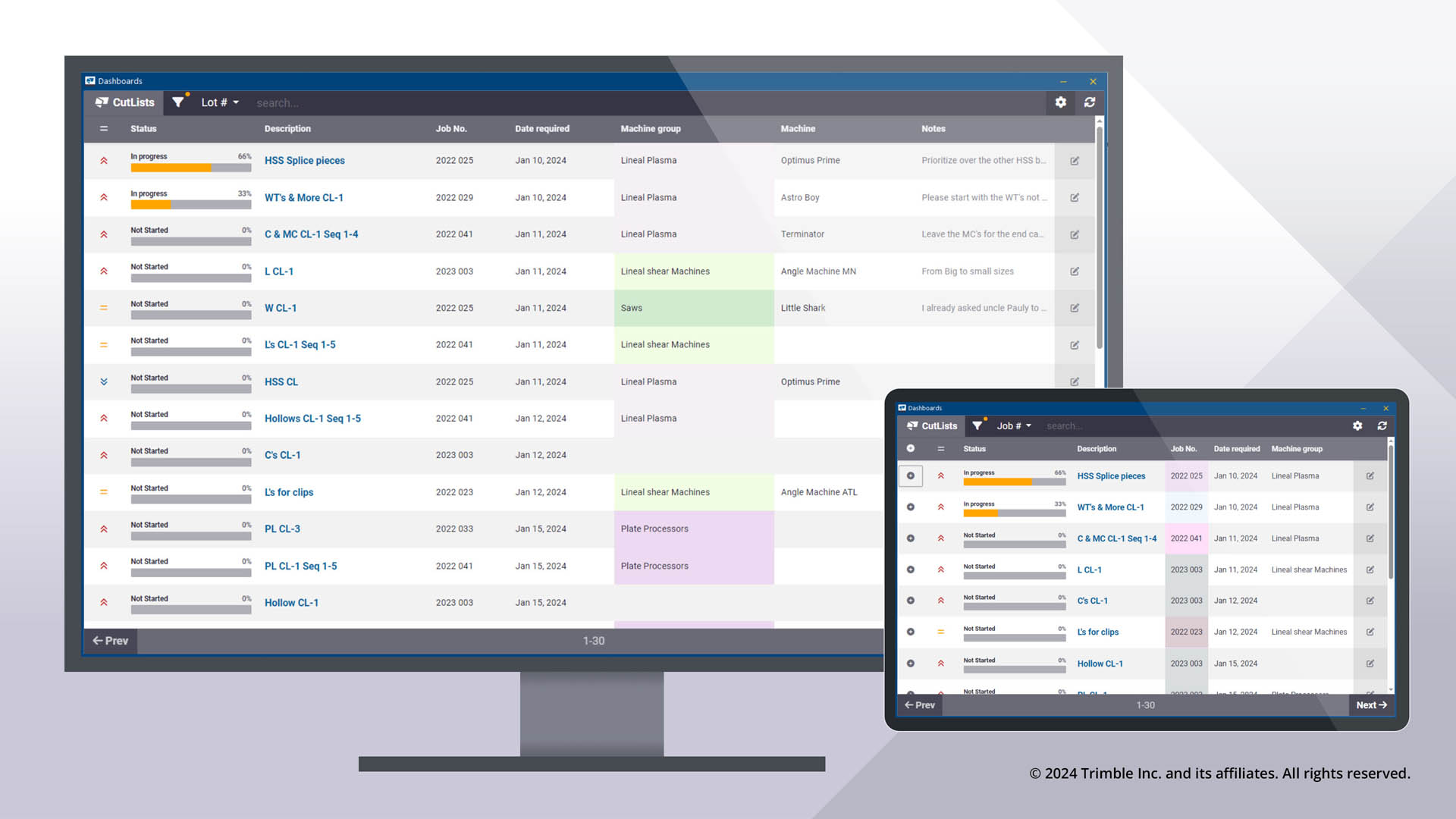 Tekla PowerFab 2024 provides 'clear priorities' for cut lists