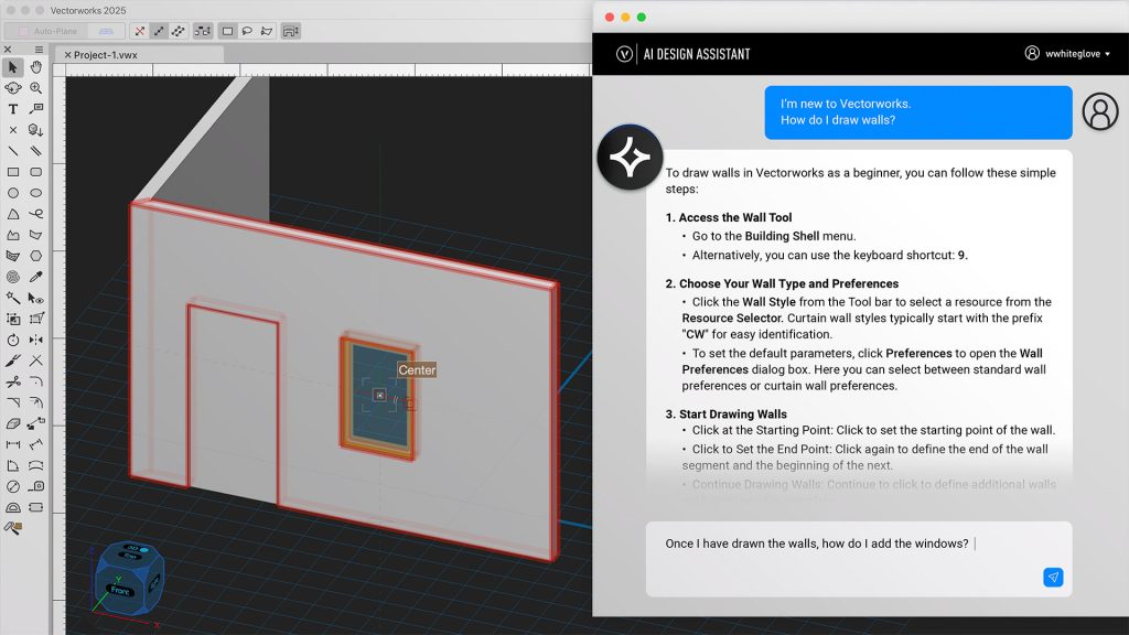 Vectorworks AI Assistant